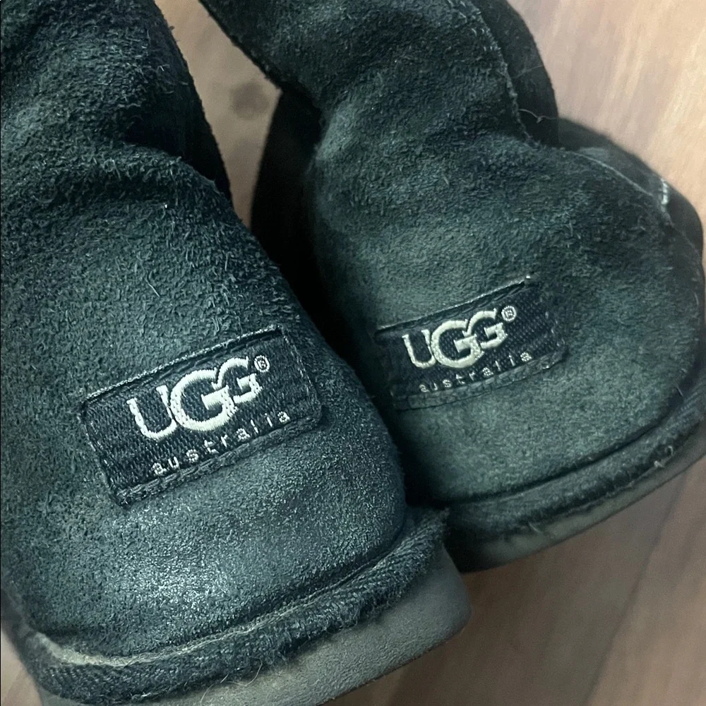 UGG Black Suede Boots - Picture 2 of 4